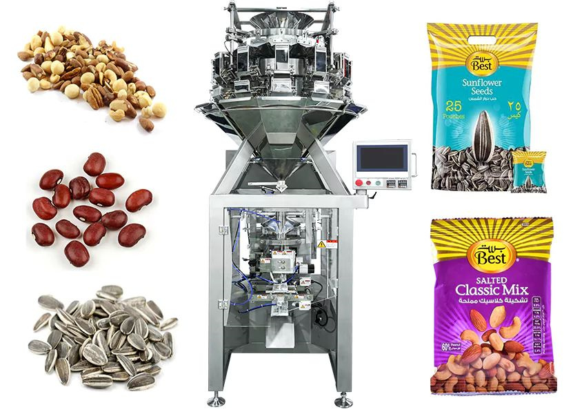 Dual Head Dry Food Packing Machine