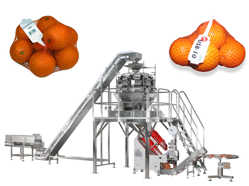 Automatic Fresh Vegetable Net Bag Packaging Machine
