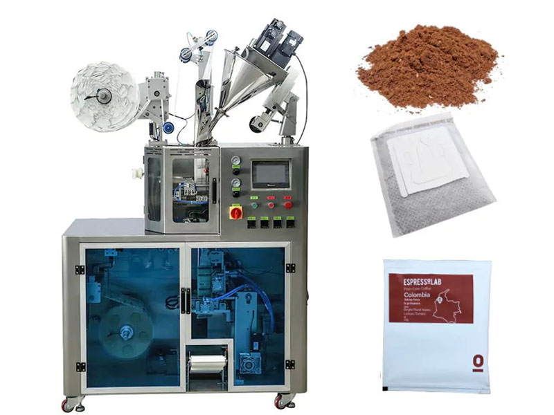Drip coffee sachet packaging machine