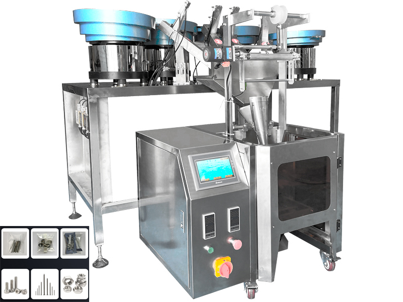 Hardware Bolts Packing Furniture Fittings Packaging Machine