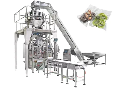 Hot Sale Advanced Automatic Multi Head Weigher Vacuum Bag Vegetable Potato Floss Packing Machine