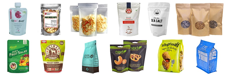 liquid pouch filling machine