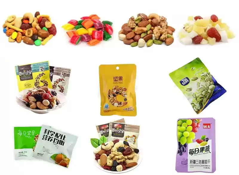 Automatic rotary pre made pouch doy pack machine